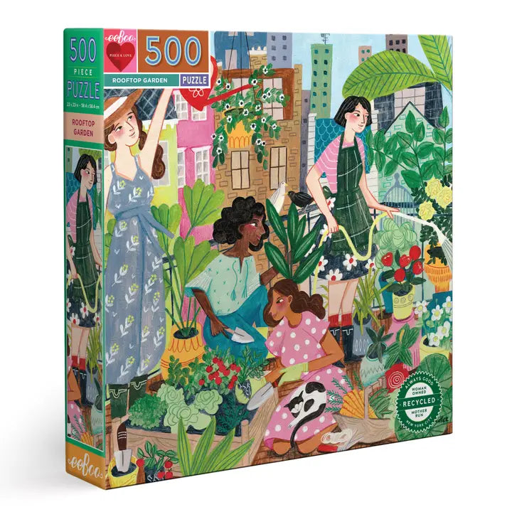 Rooftop Garden 500 Piece Puzzle