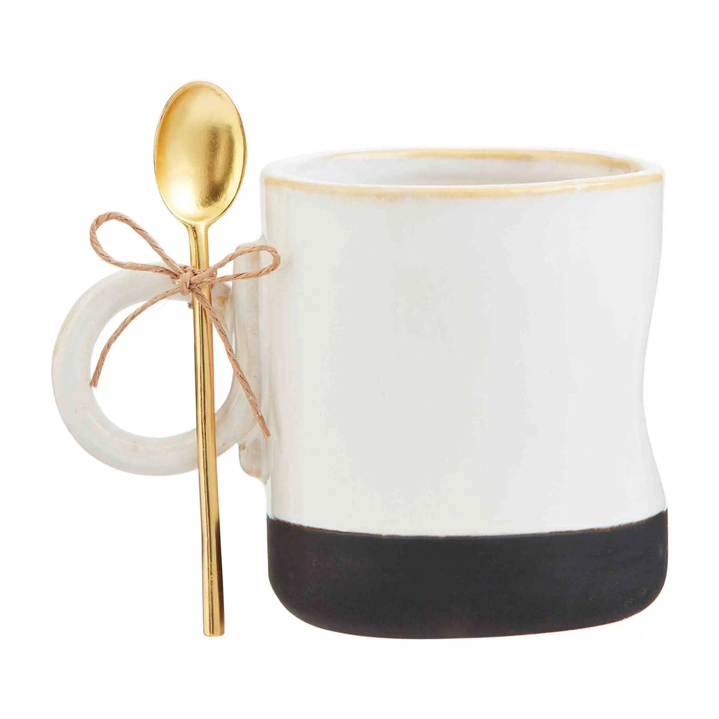 Coffee Mug & Spoon Set