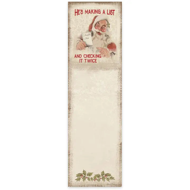 Making a List Notepad