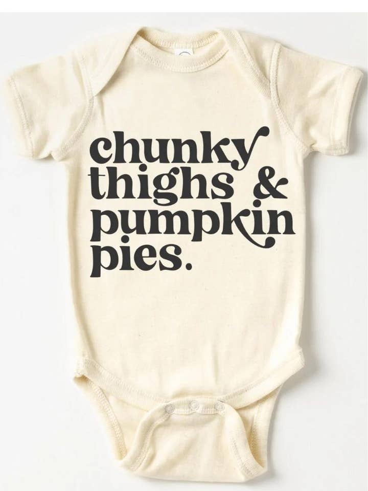 Chunky Thighs & Pies Onesie