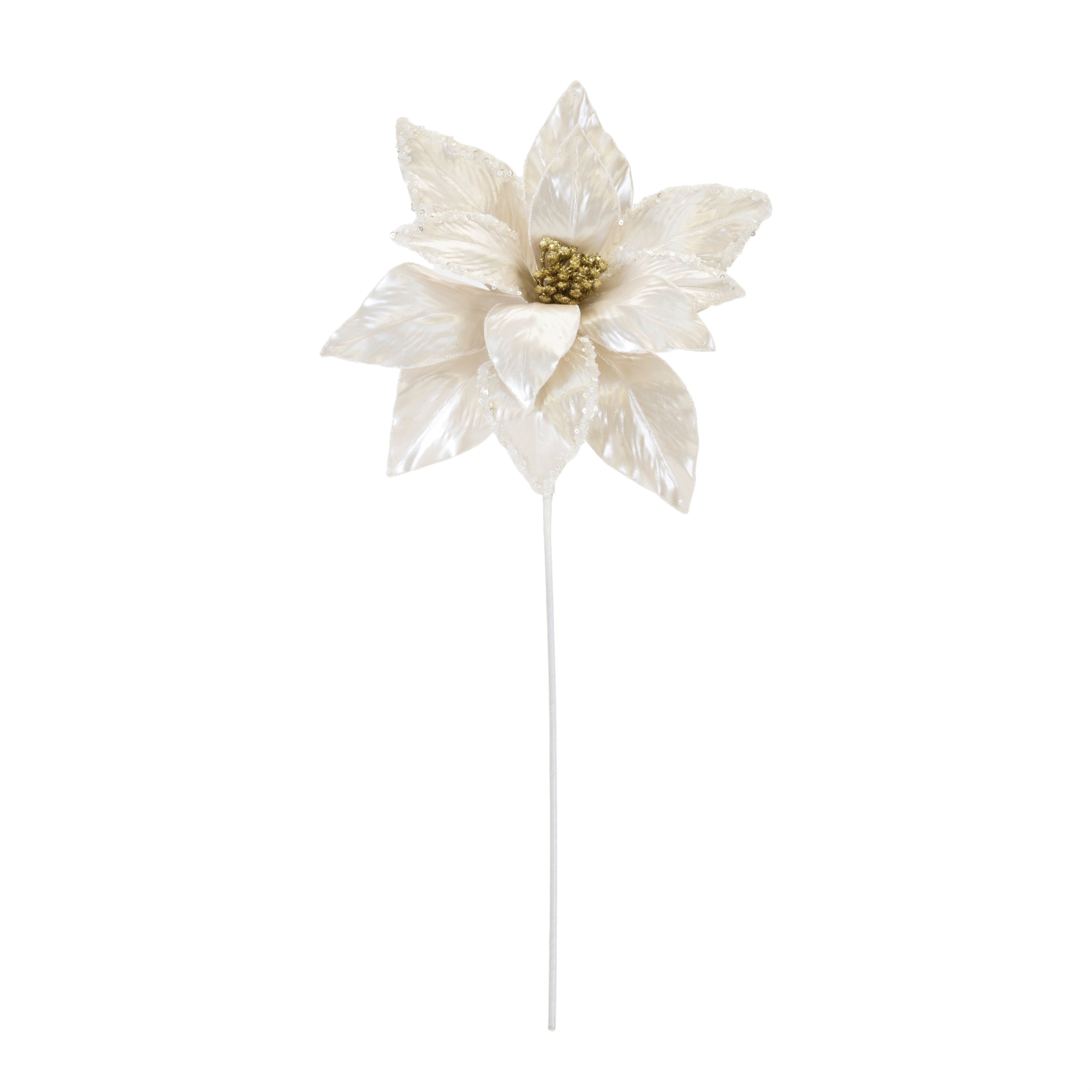 21" Poinsettia Stem
