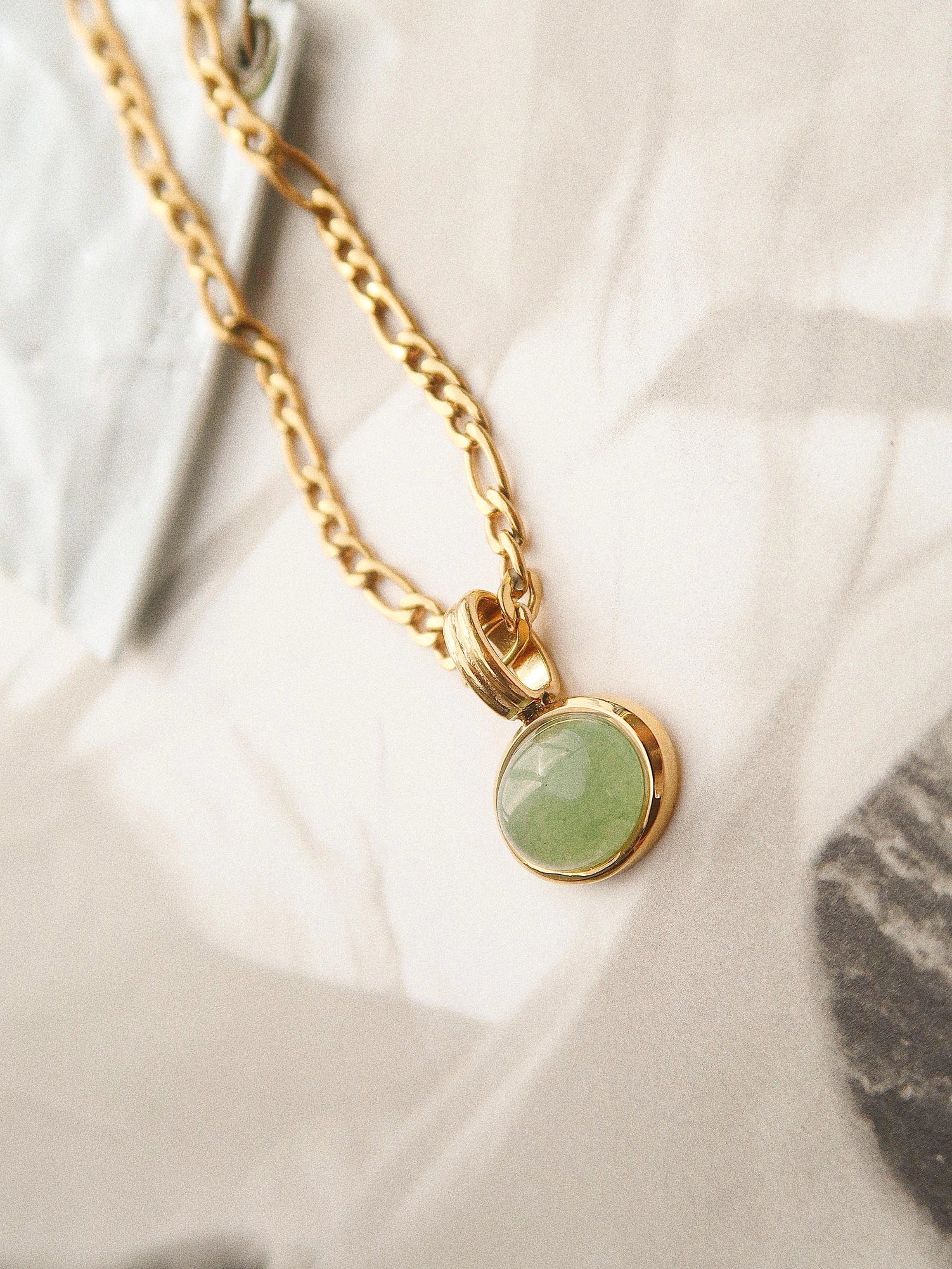 Winslow Green Stone Pendant Necklace