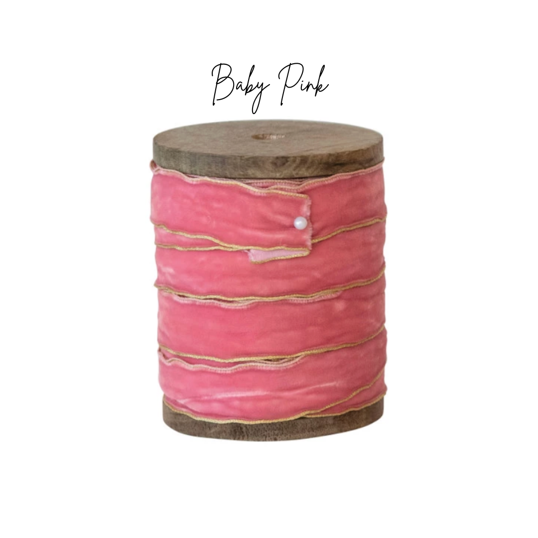 Velvet Ribbon Spool