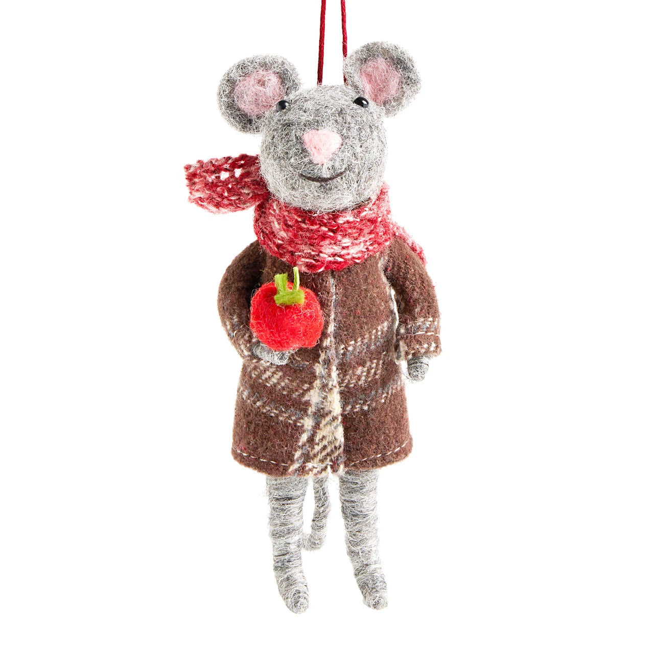 Schoolmaster Scurry Mouse Ornament