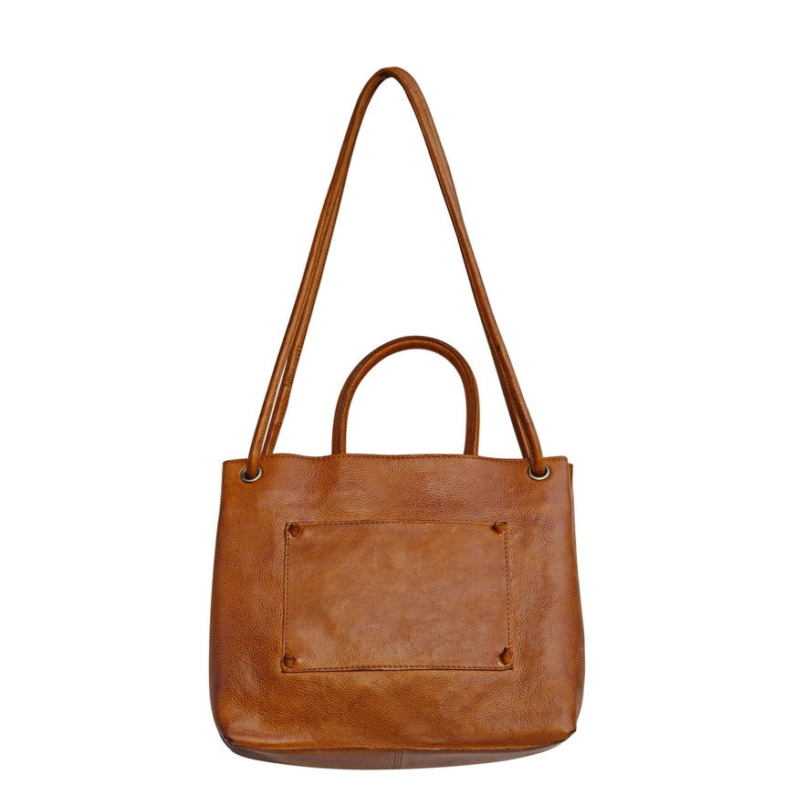 Joanie Leather Tote Bag