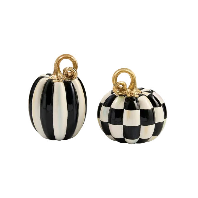 Courtly Check and Stripe Petite Pumpkins