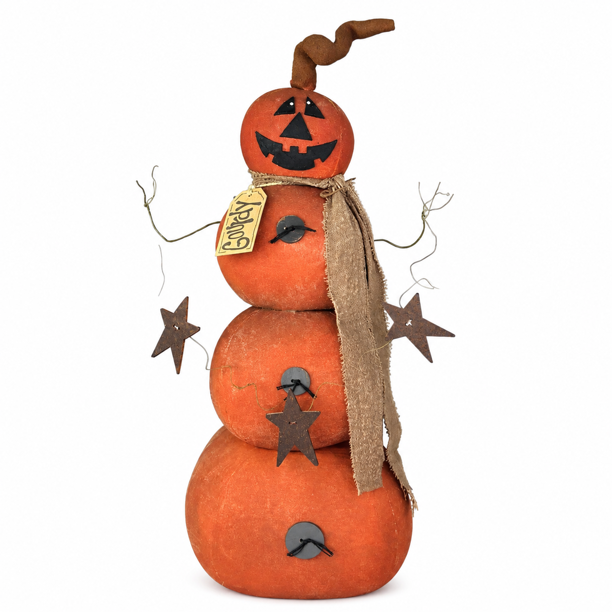 Gourdy the Prim Jack-O’-Lantern
