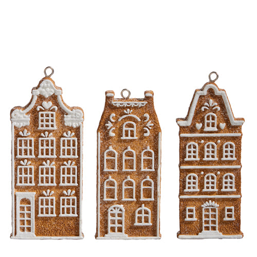 Gingerbread Village Ornaments