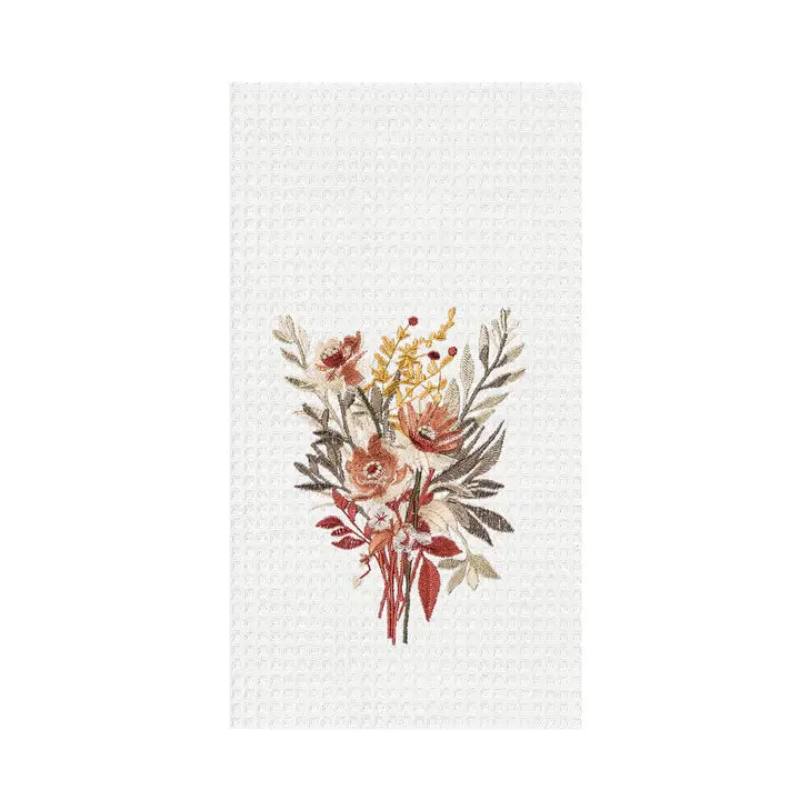 Fall Ranunculus Kitchen Towel