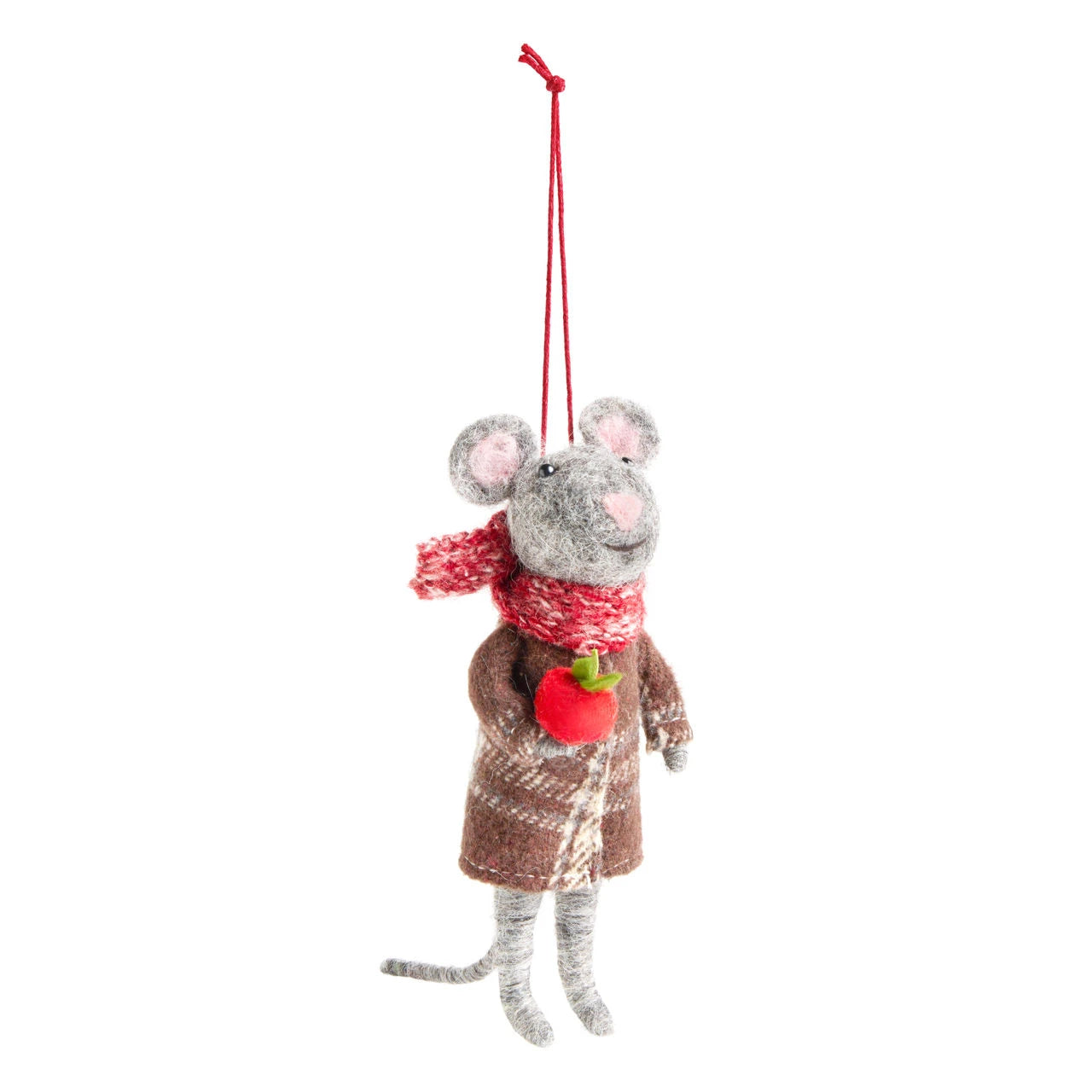 Schoolmaster Scurry Mouse Ornament