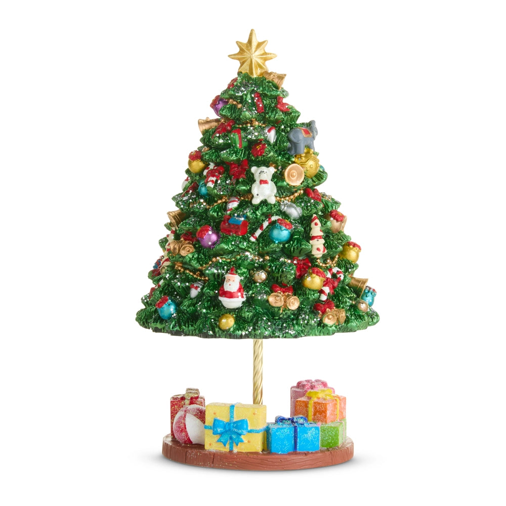 8" Animated Musical Tree with Packages