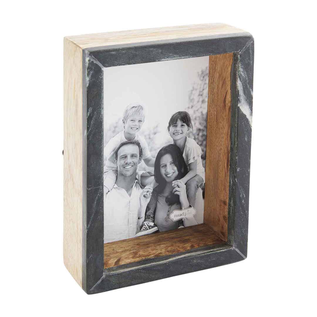 Black Marble Picture Frame