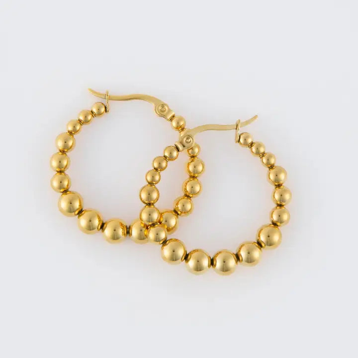Bubble Hoop Earrings