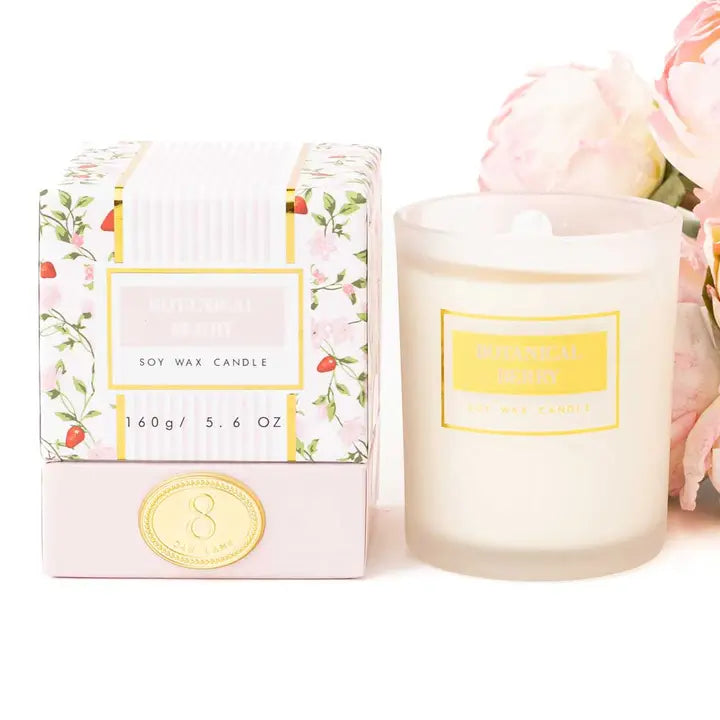 5.6oz Botanical Berry Votive Candle