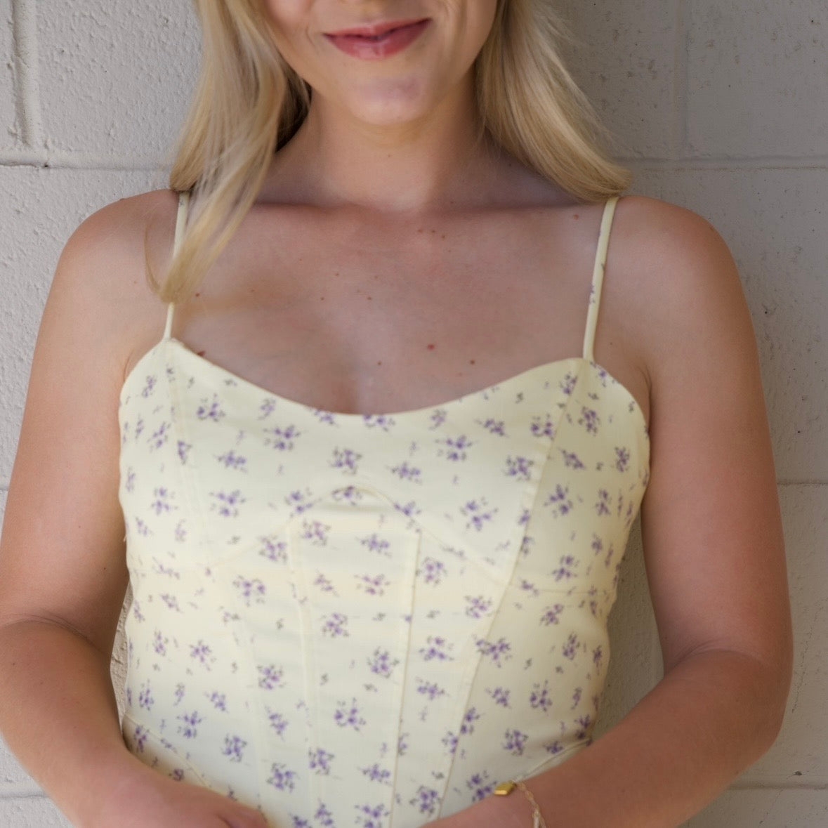 Floral Printed Twill Maxi Dress