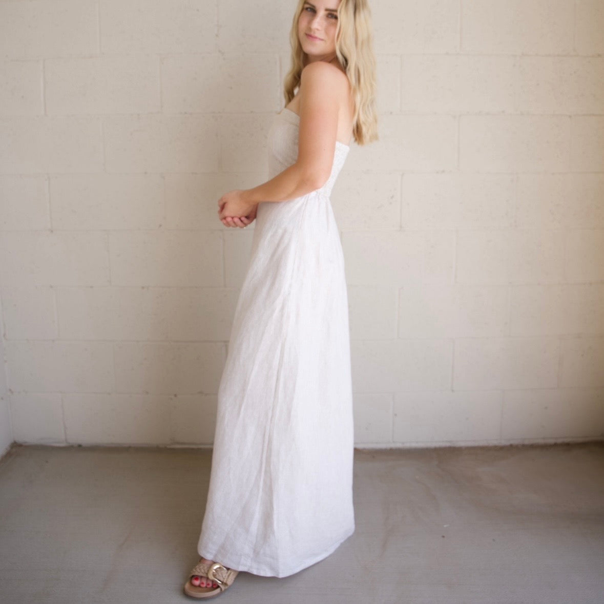 Striped Linen Dresses
