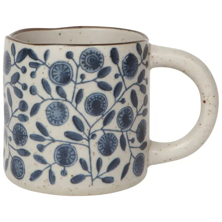 Blue Calendula Mug