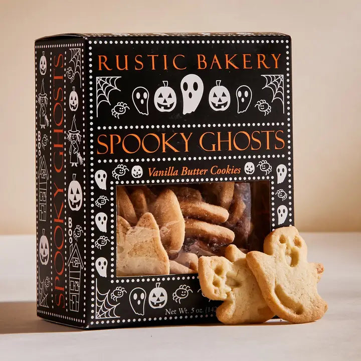 Spooky Ghosts Vanilla Cookies