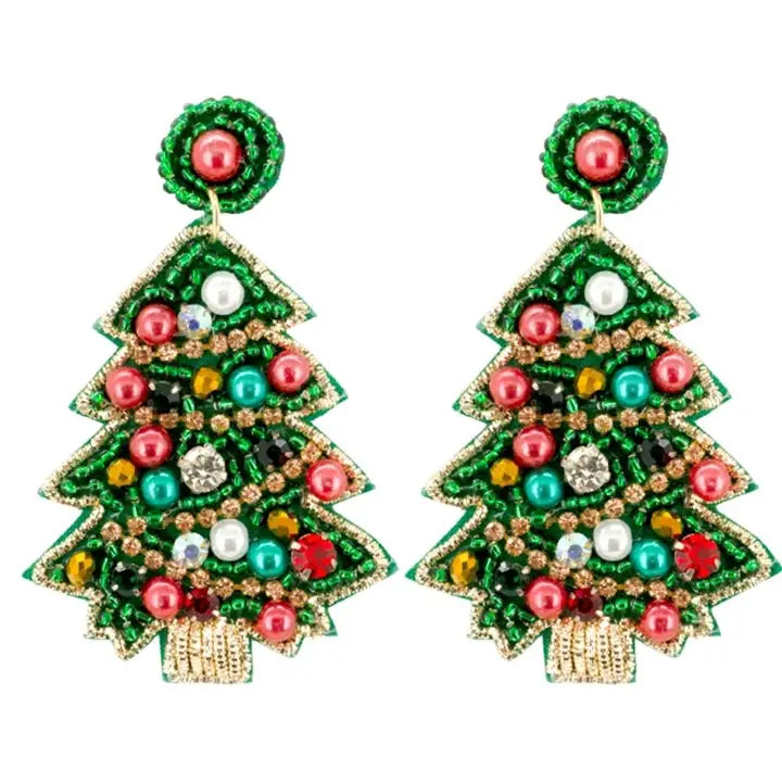 Christmas Tree Earrings