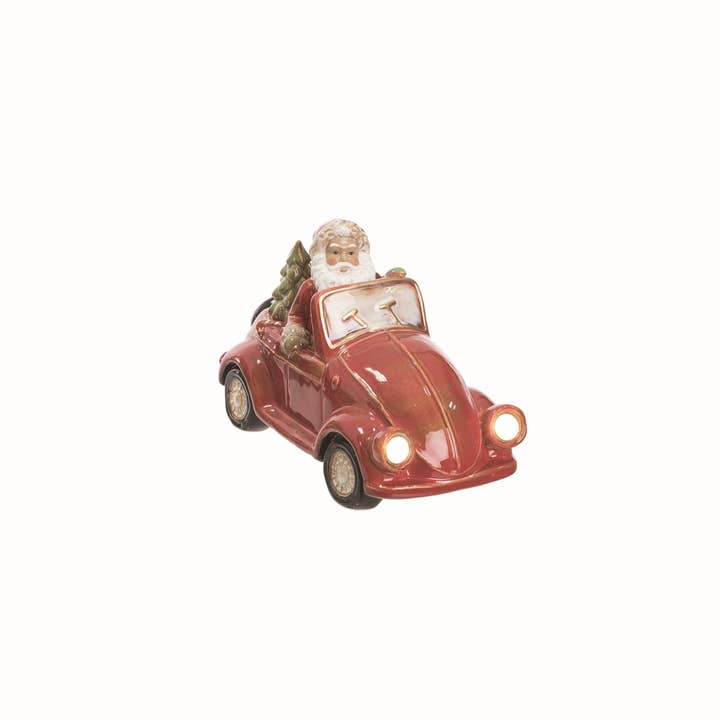 Light Up Santa Car