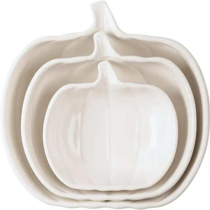 White Pumpkin Plate