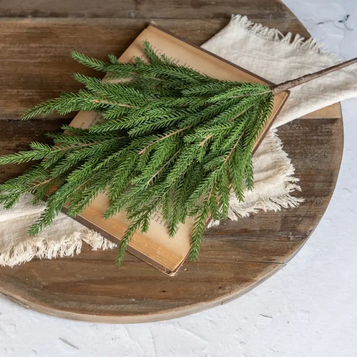 18" Soft Touch Norfolk Pine Pick