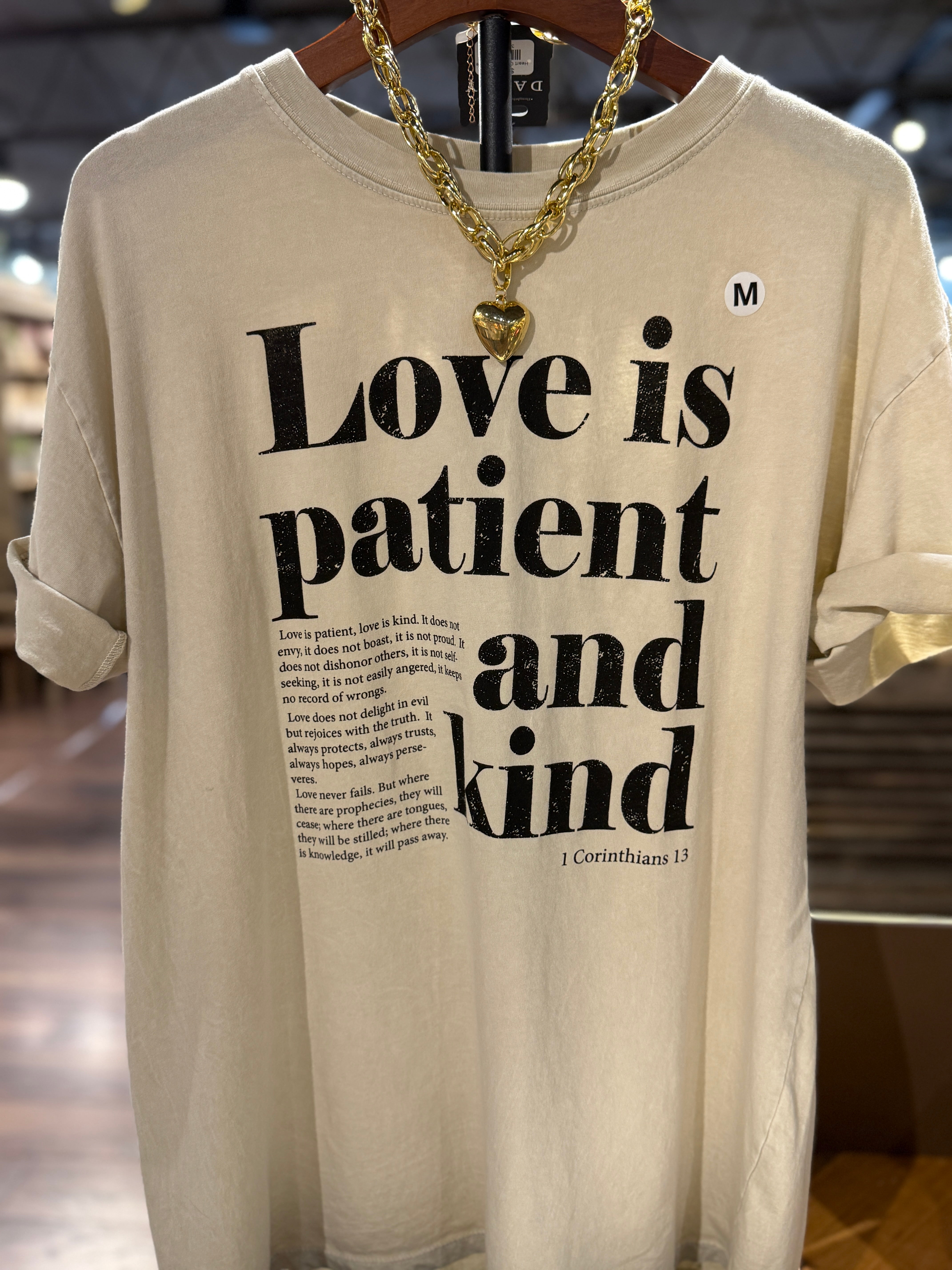 Love Is Patient Graphic Tee