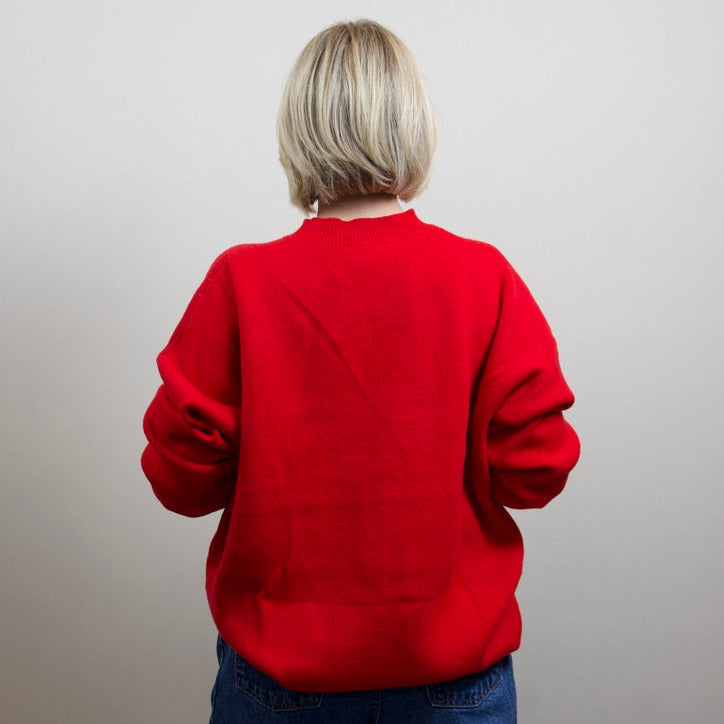 Joy Graphic Oversized Sweater