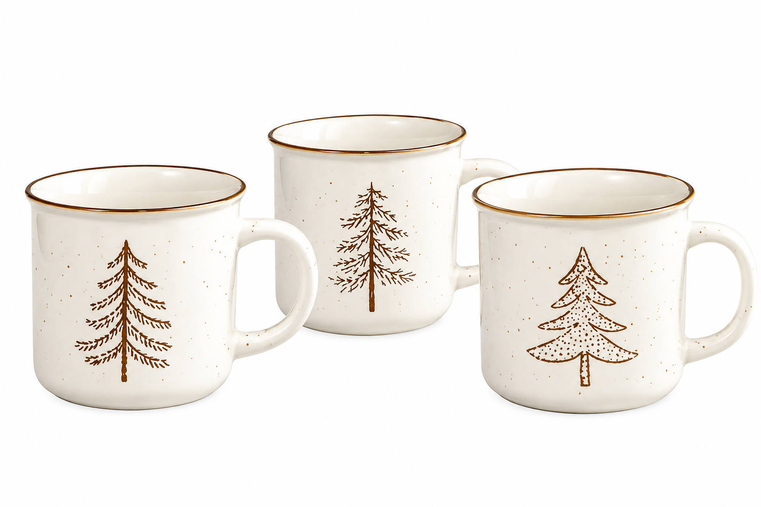 Evergreen Tree Mugs