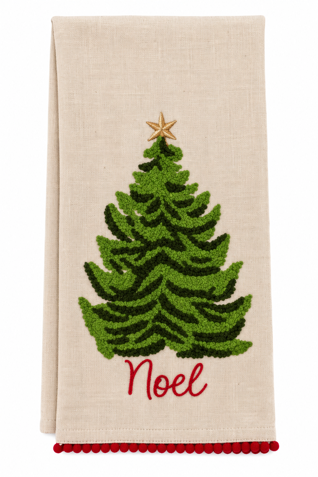 Holiday Tree Dish Towel