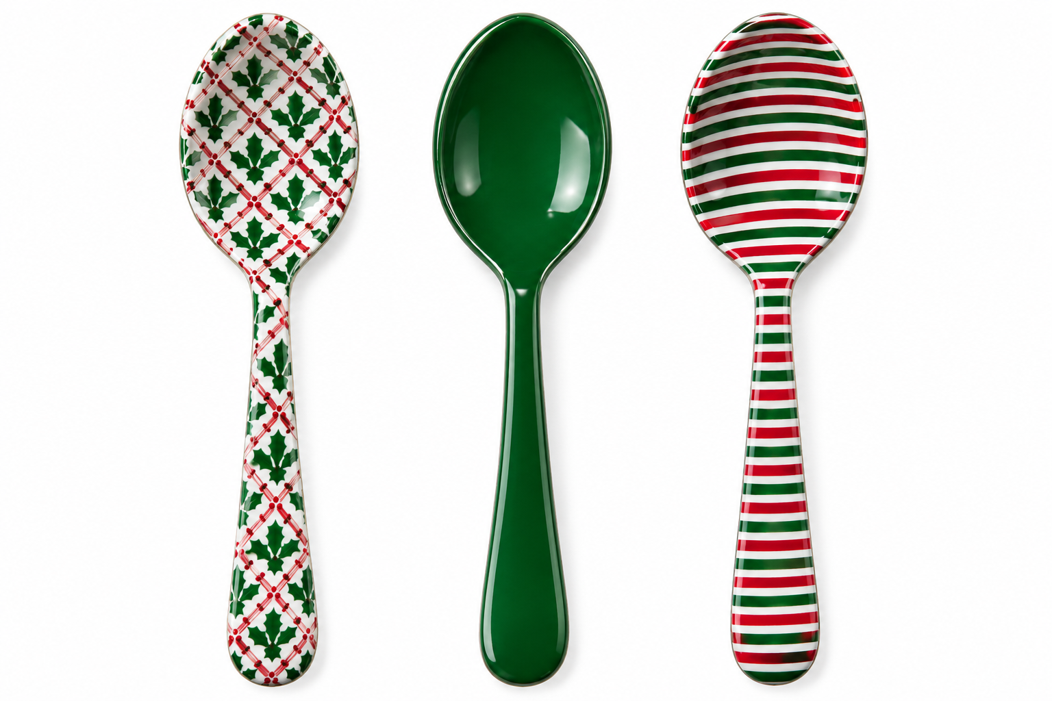 Wonderful Christmas Enamel Spoon