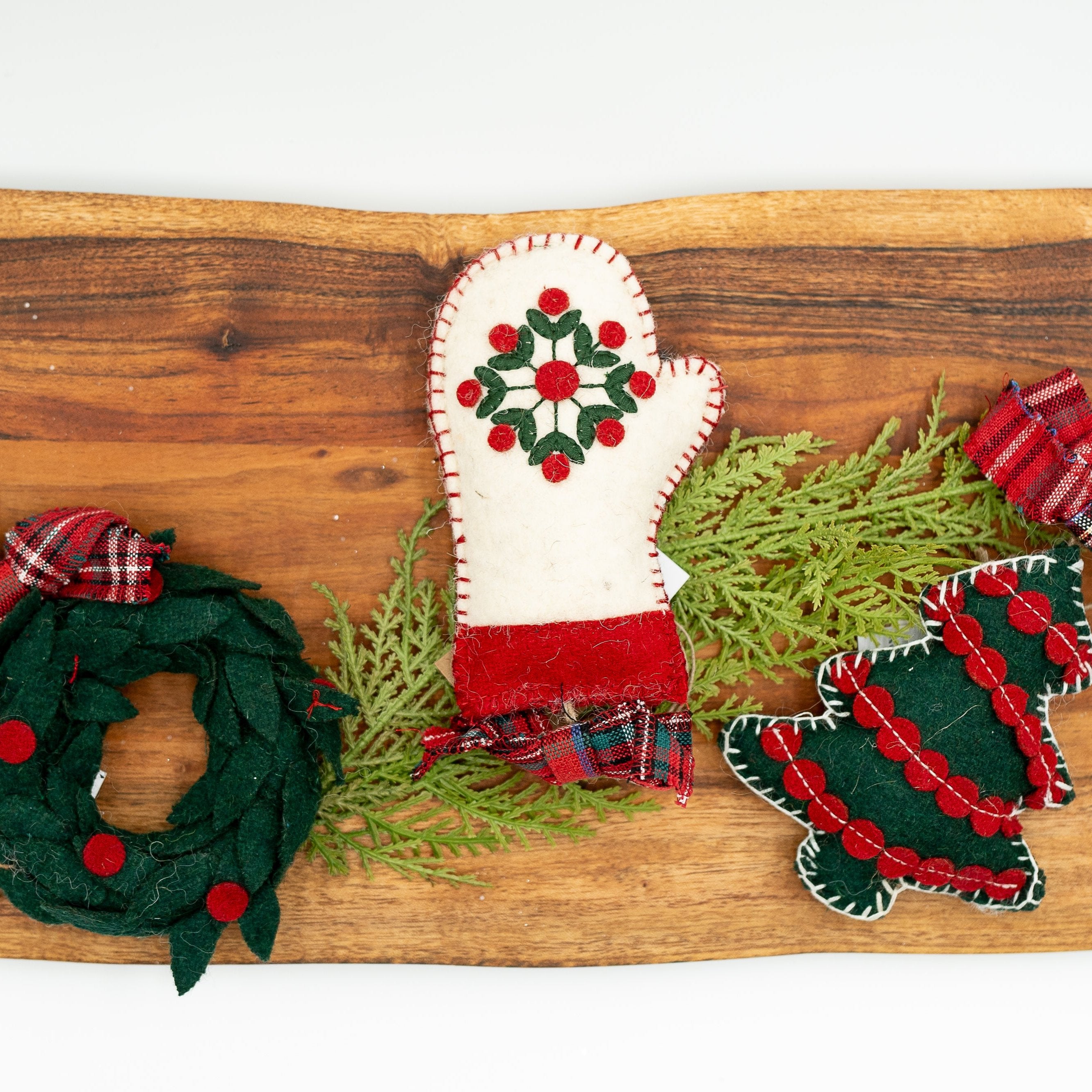 Wool Christmas Ornaments