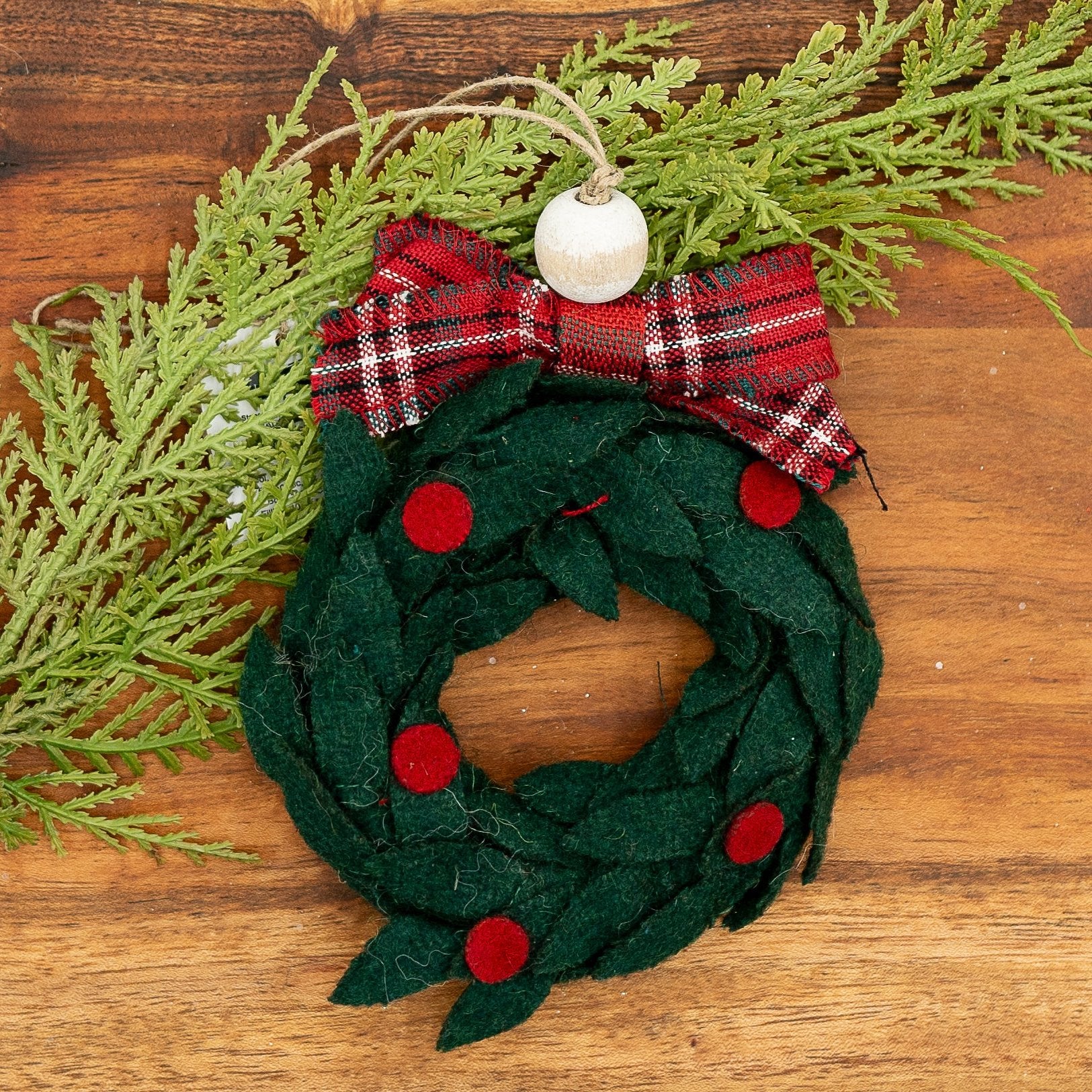 Wool Christmas Ornaments