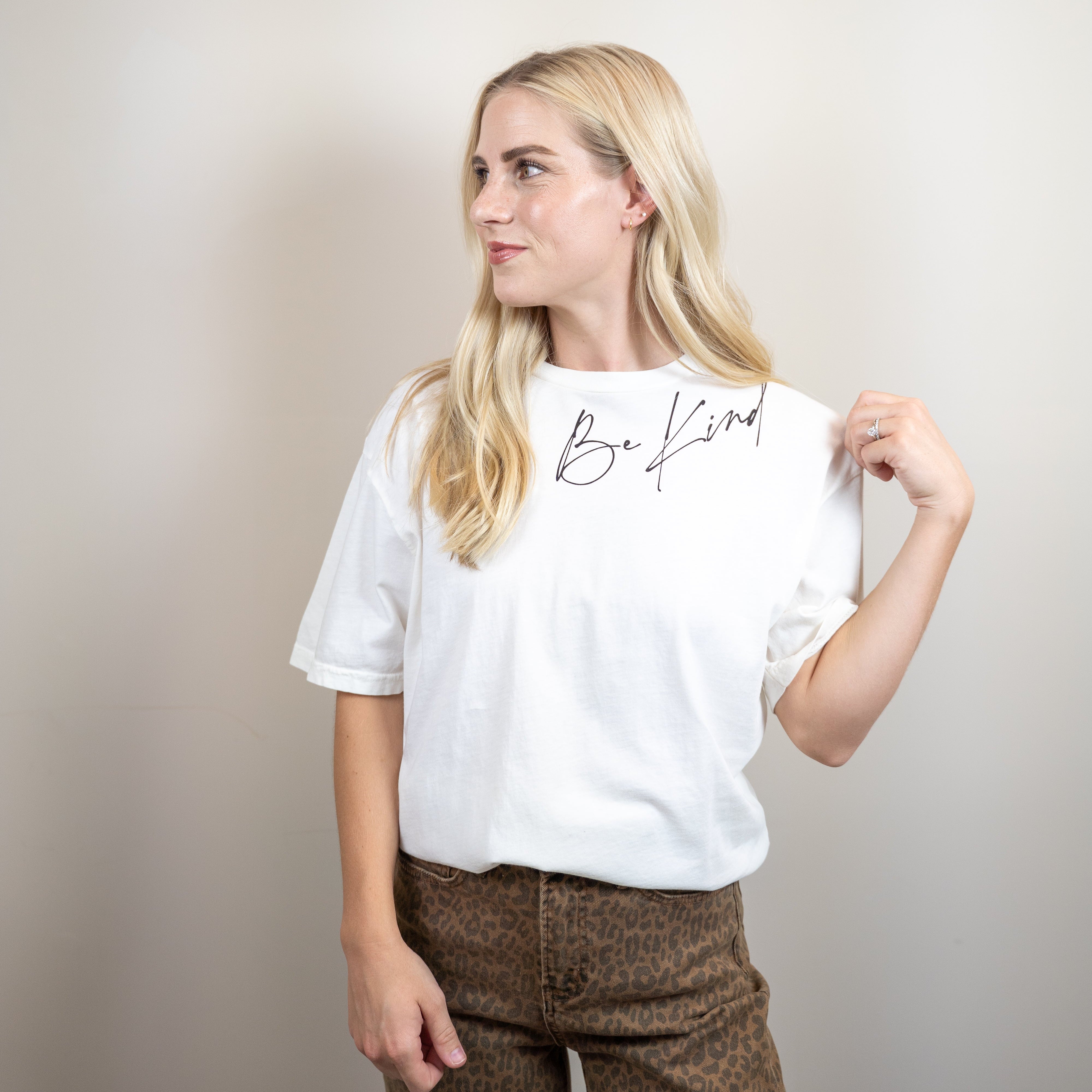 Dear Person Behind Me Cream Tee