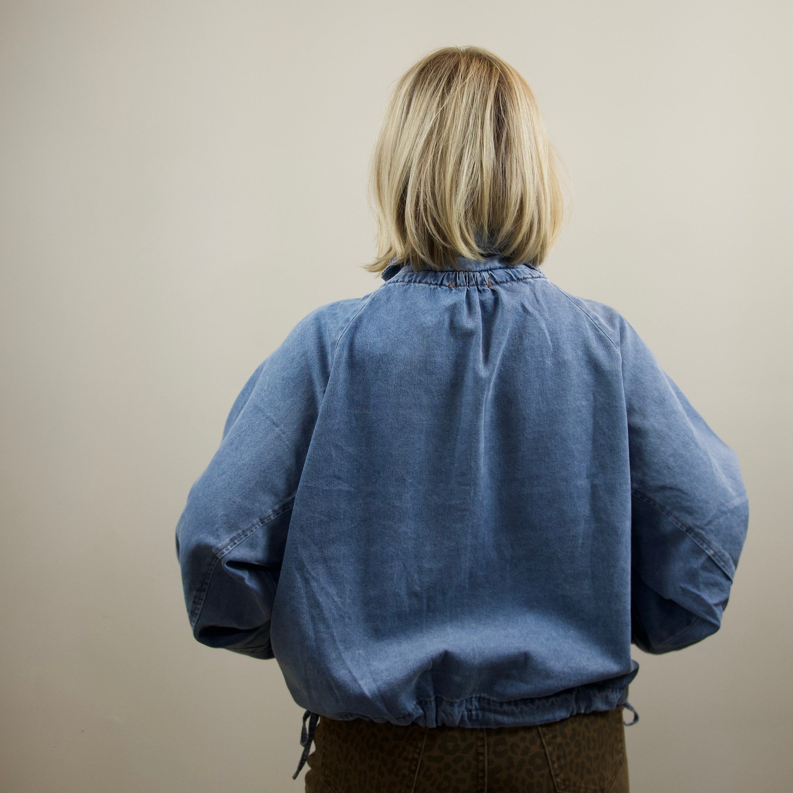 Lightweight Washed Denim Jacket