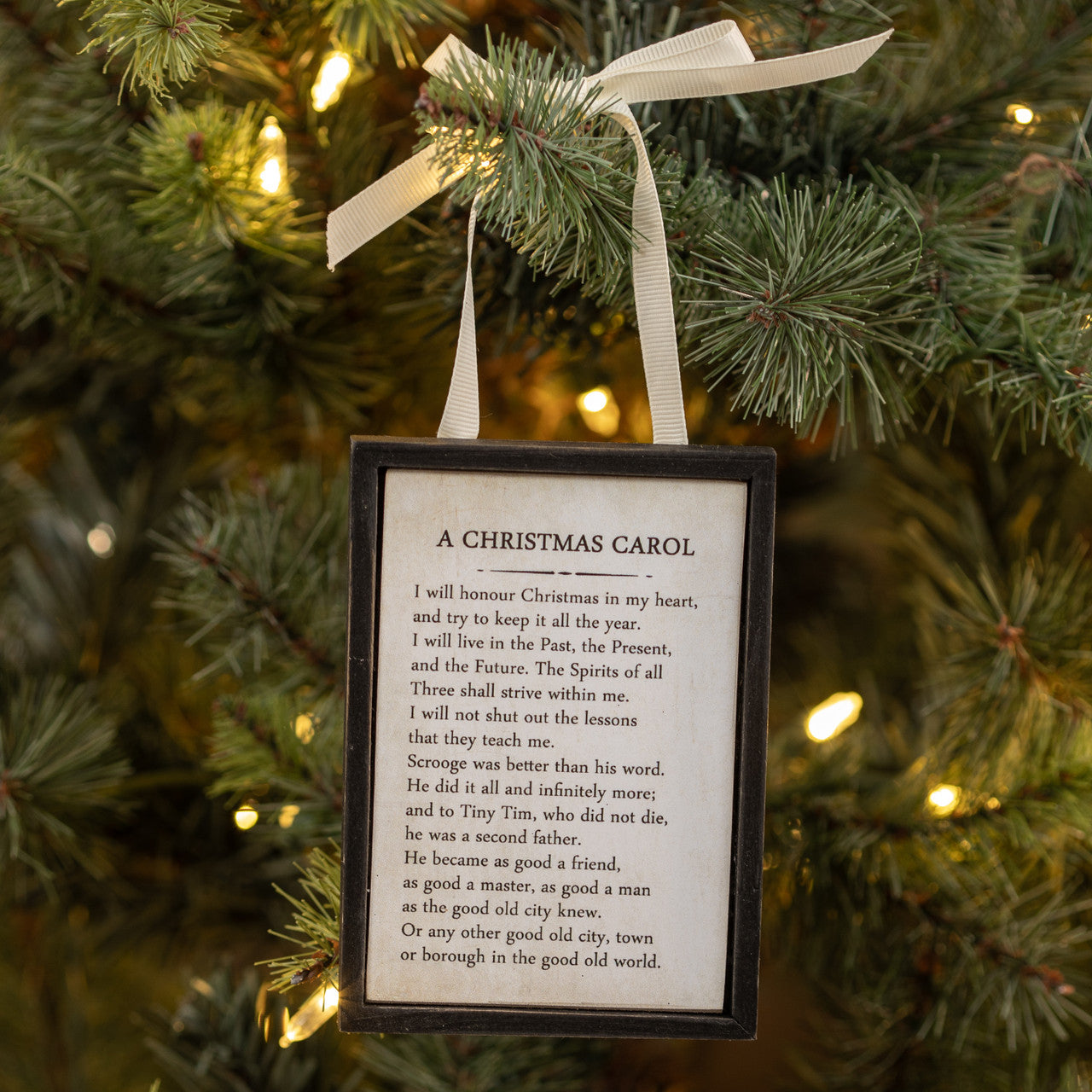 A Christmas Carol Ornament