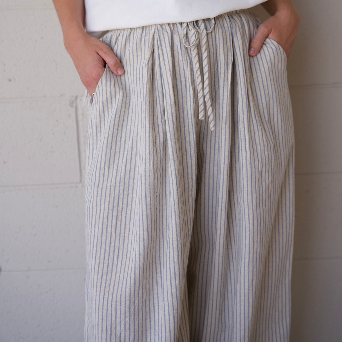 Striped Balloon Pants