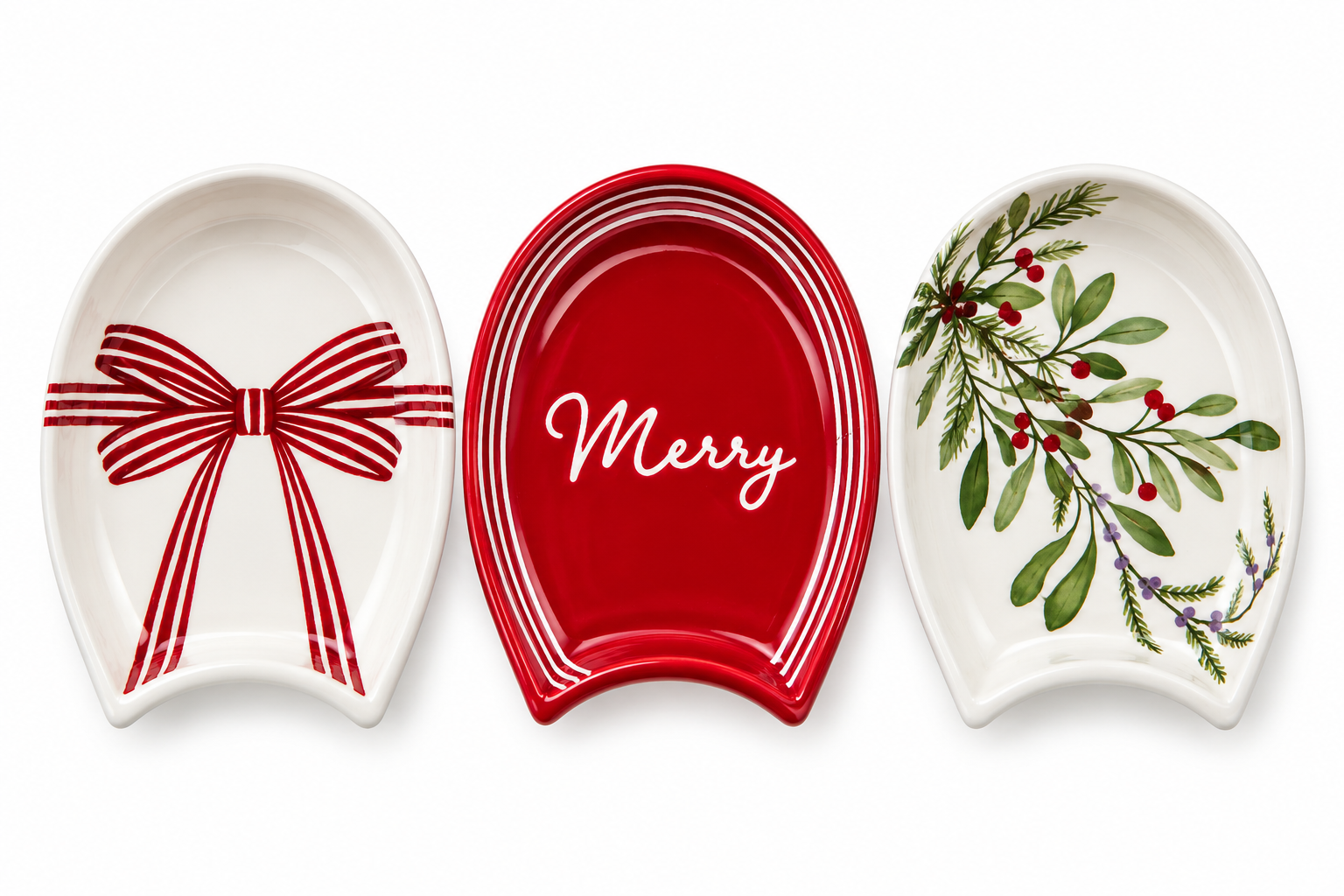 Winter Berries Christmas Spoon Rest