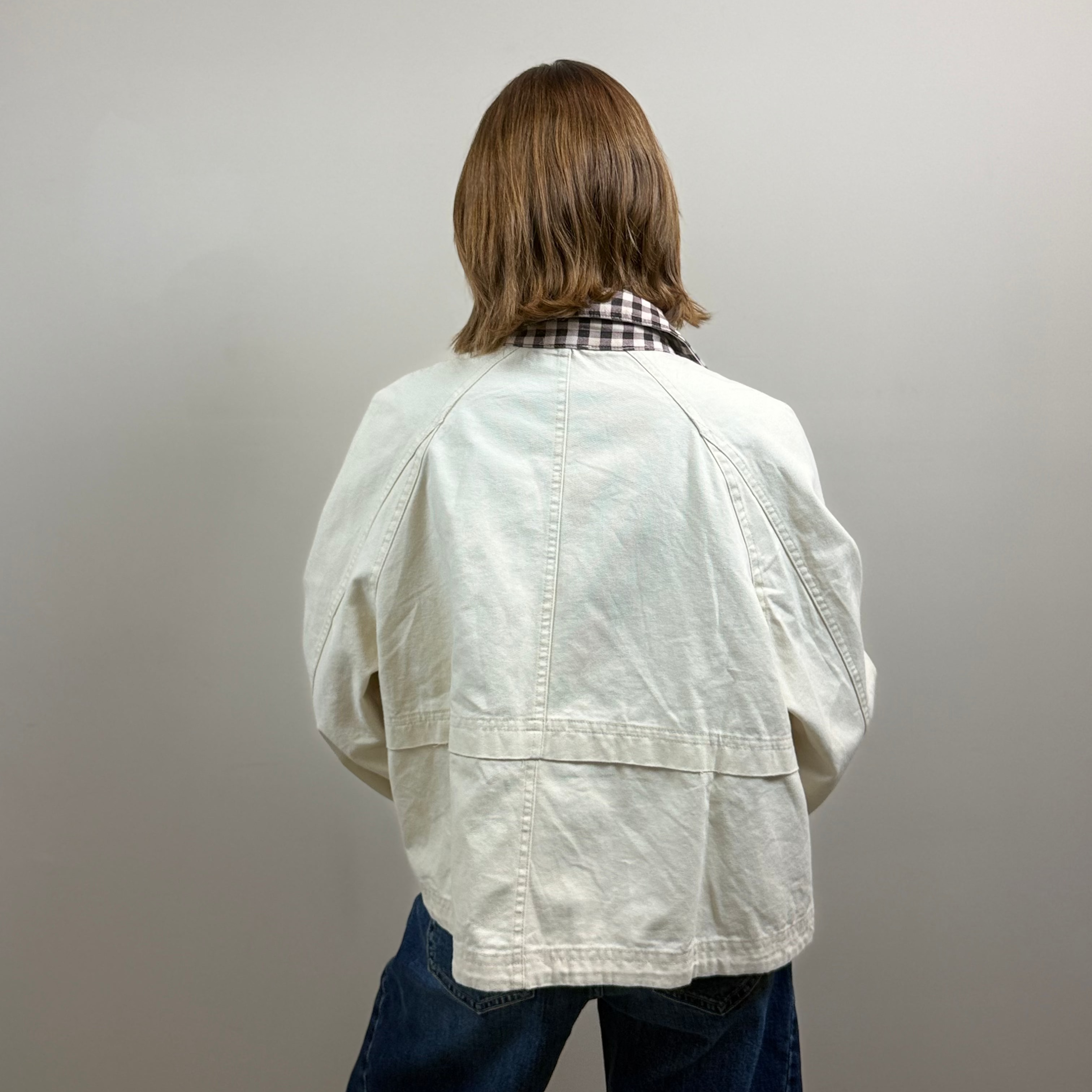 Vintage Oxford Canvas Twill Fall Jacket