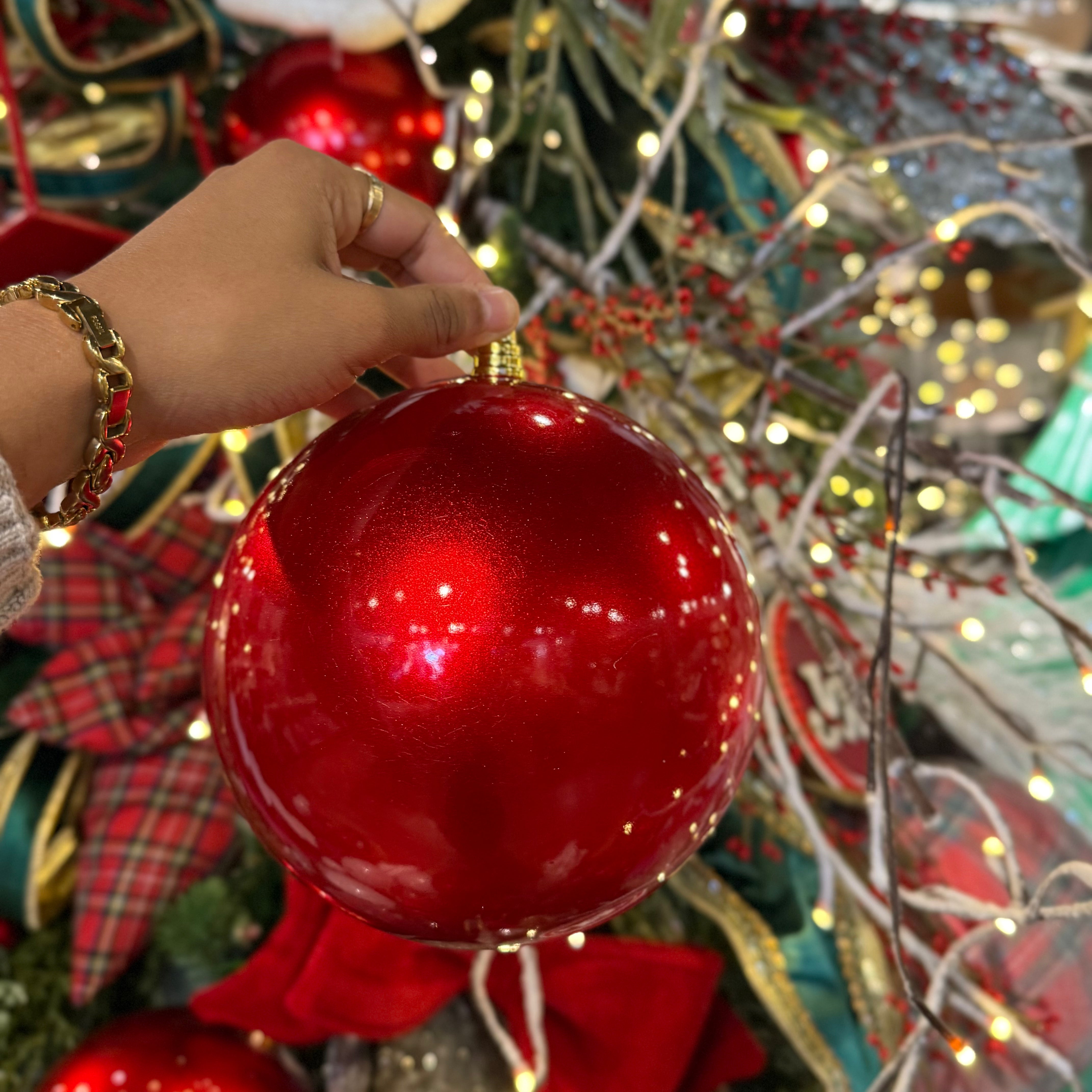 Red Candy Apple Ornanment