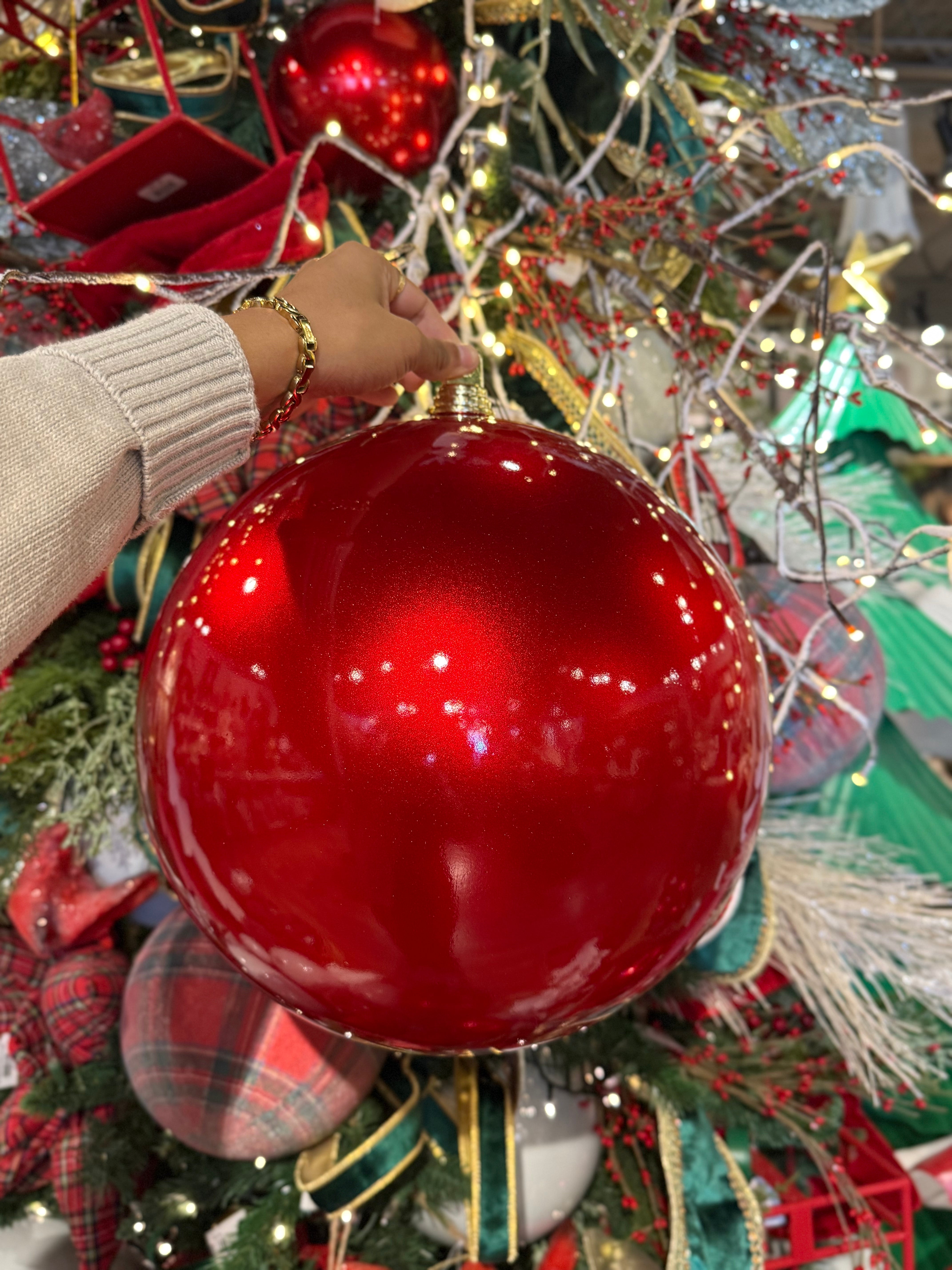 Red Candy Apple Ornanment