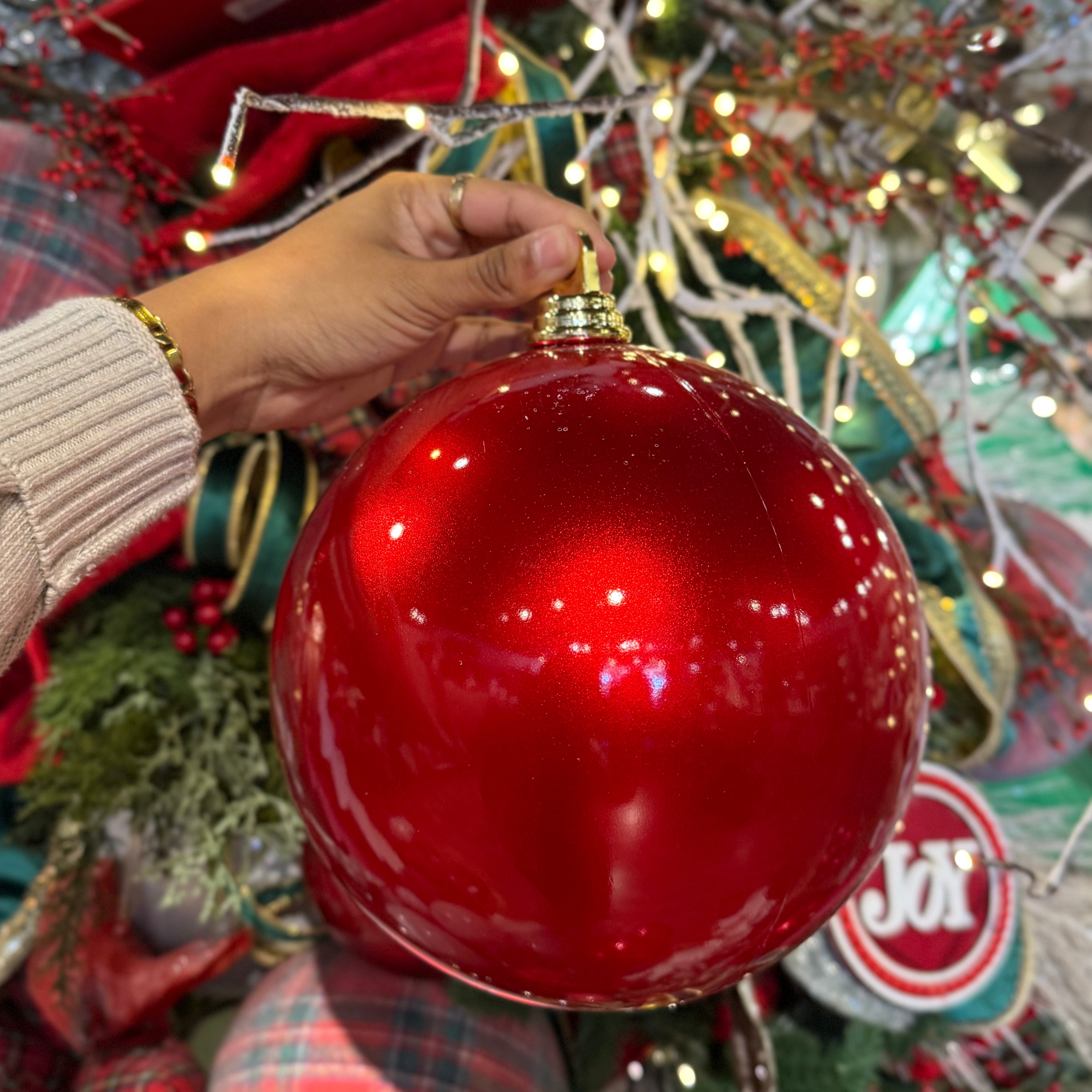 Red Candy Apple Ornanment