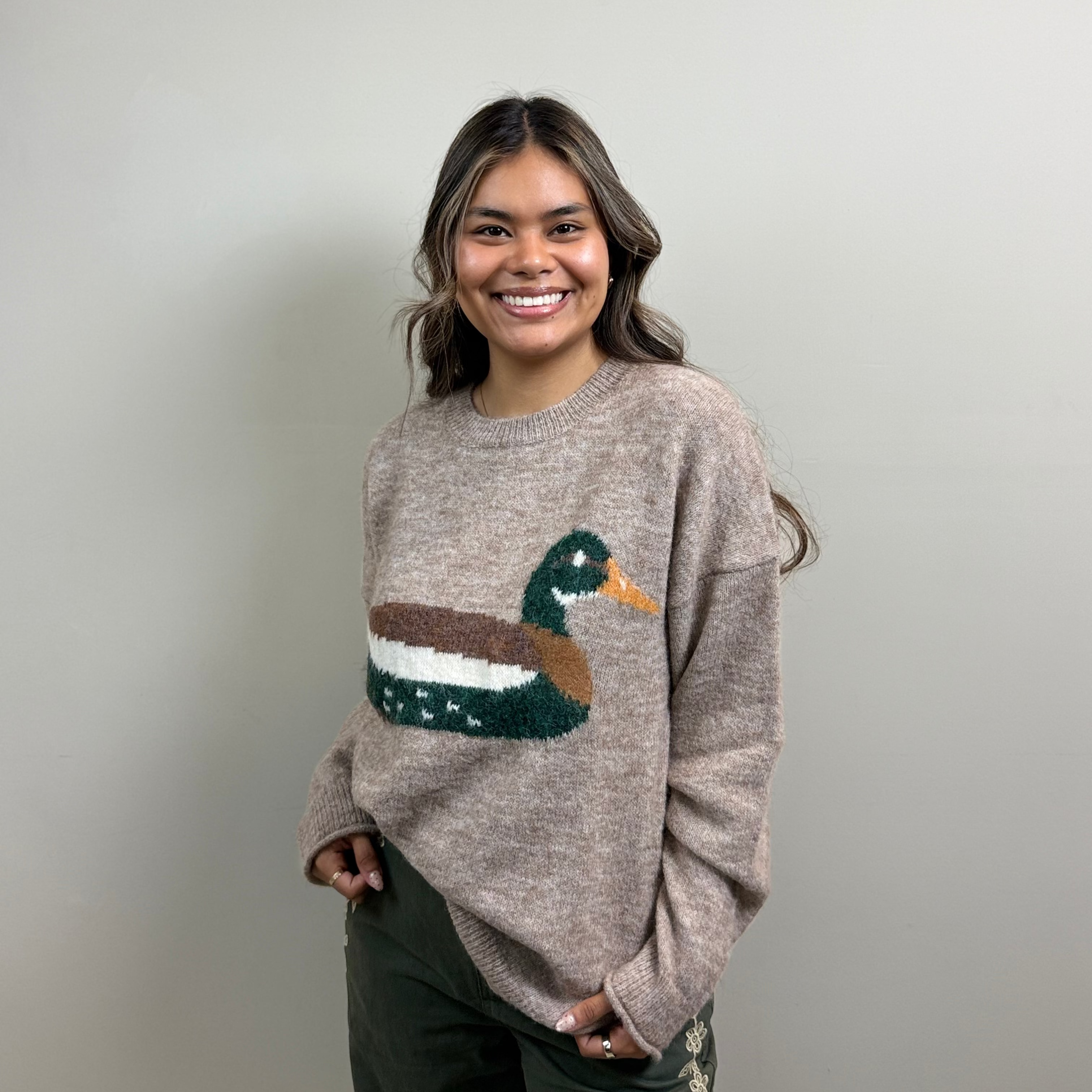 Mocha Mallard Sweater