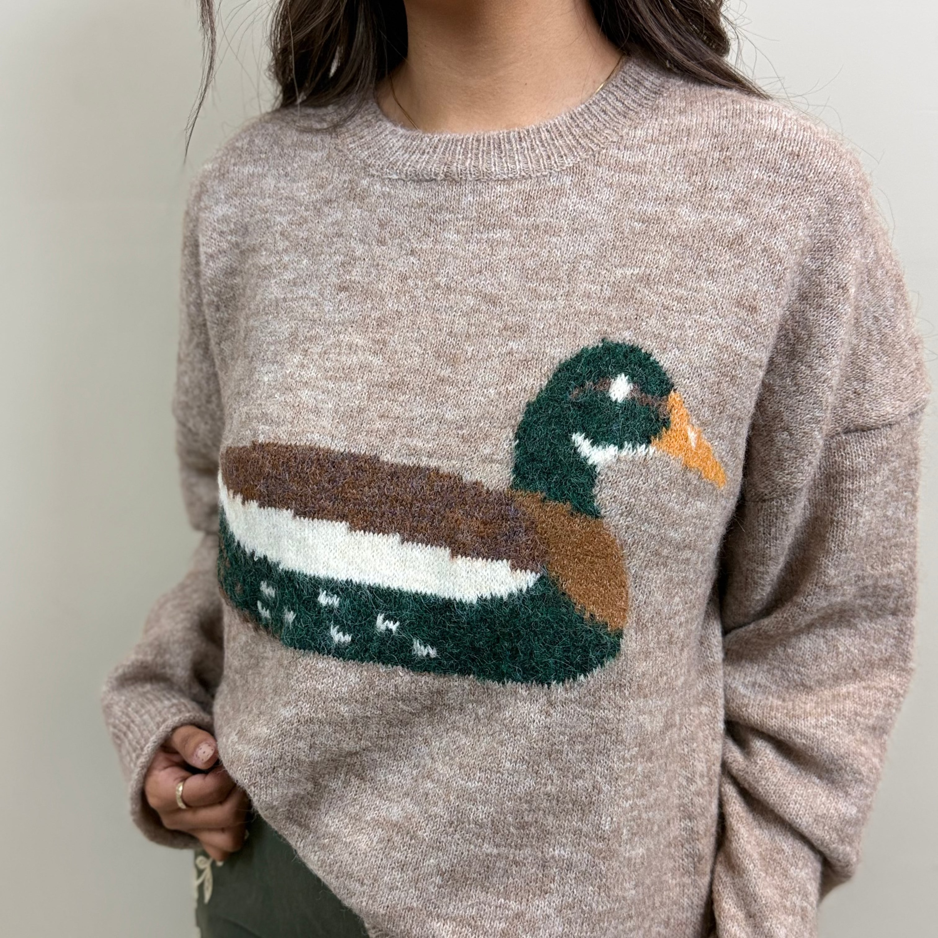 Mocha Mallard Sweater