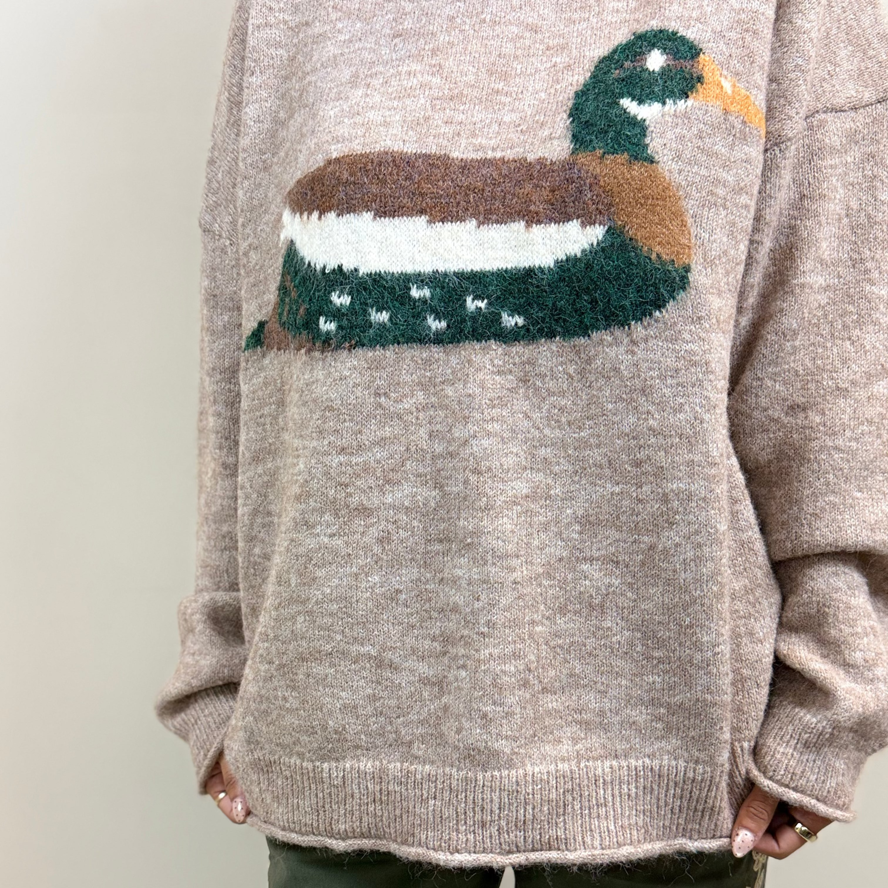 Mocha Mallard Sweater