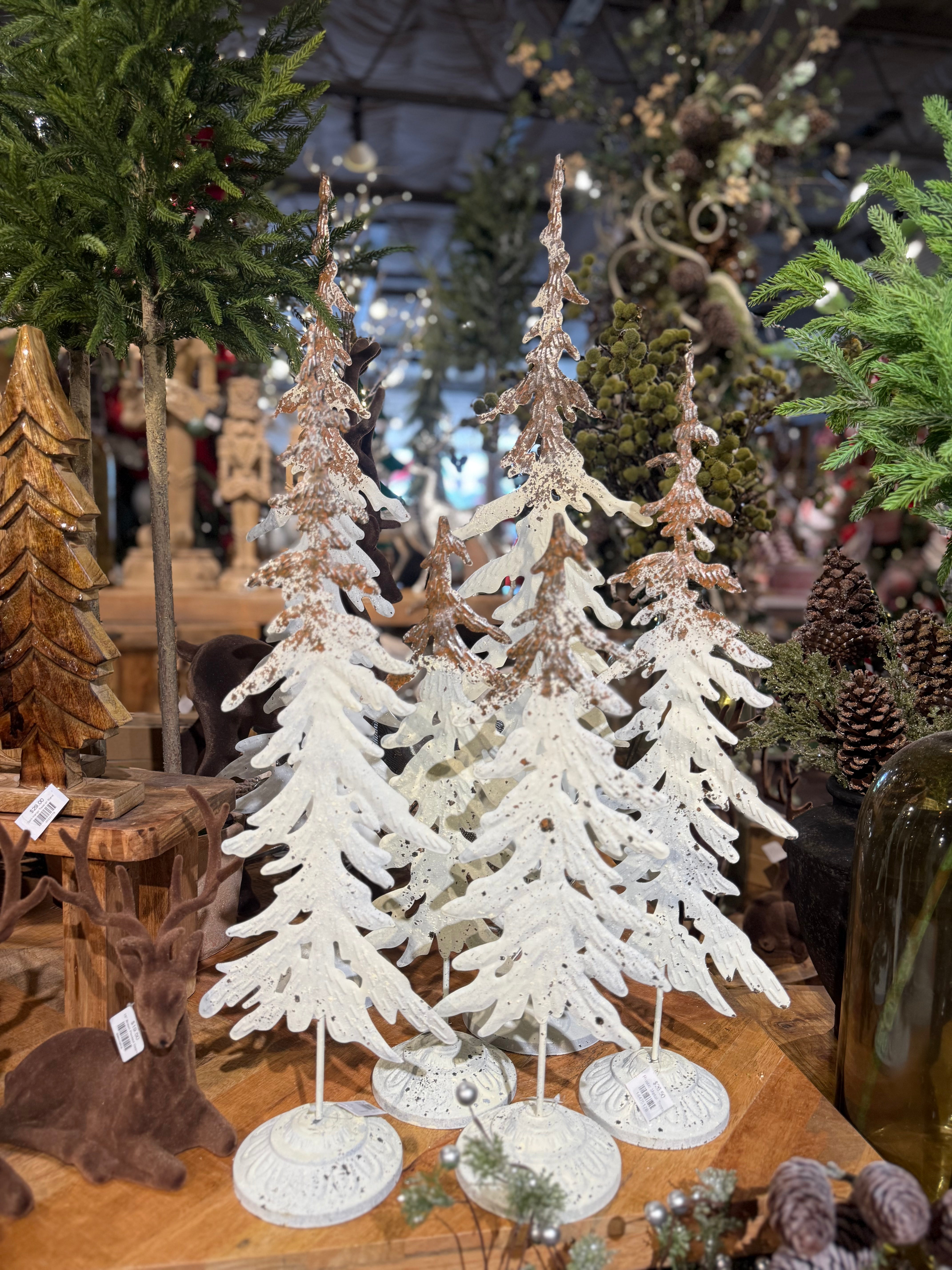 Rustic Metal Trees