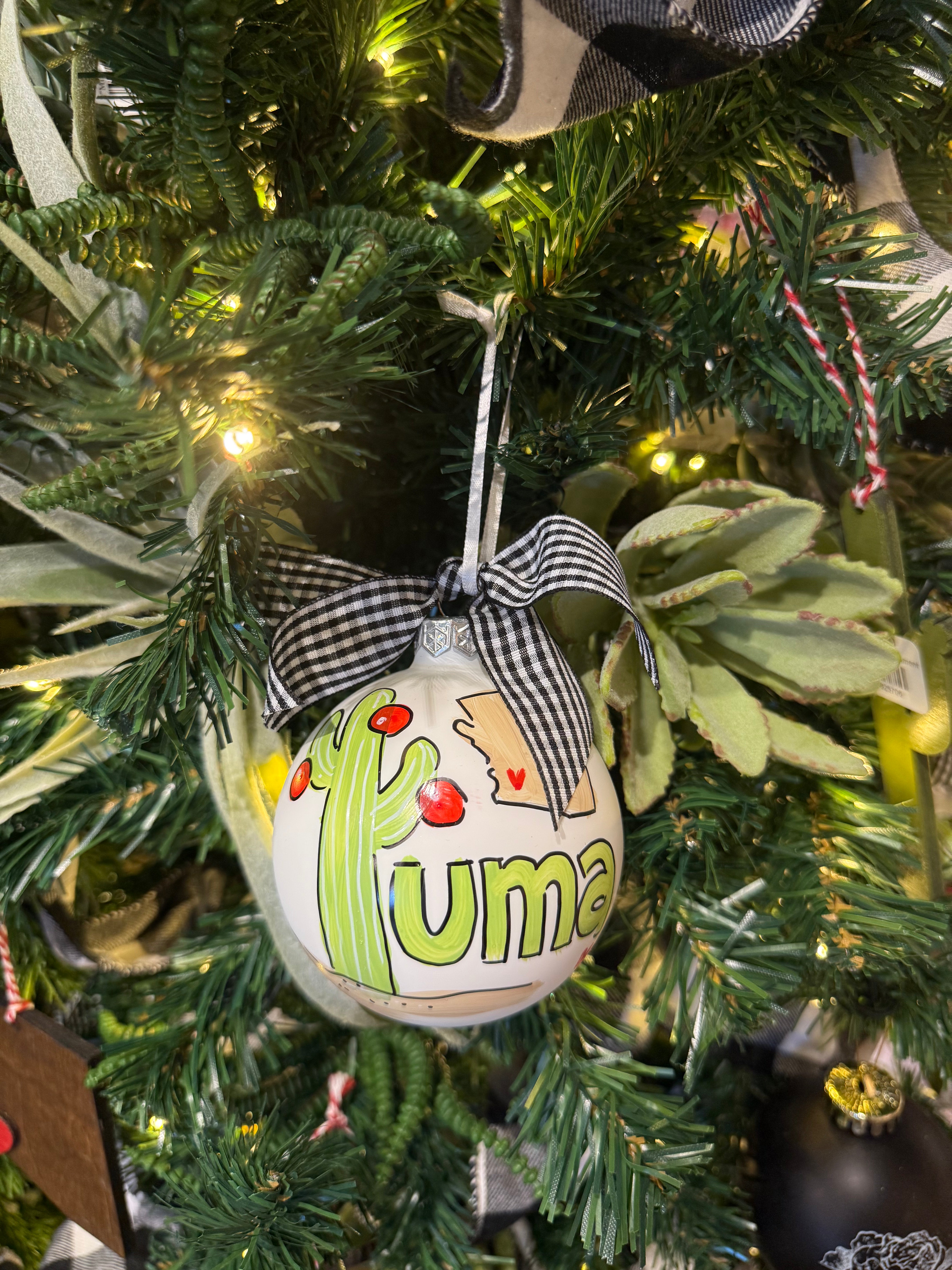 Custom Yuma Ornaments