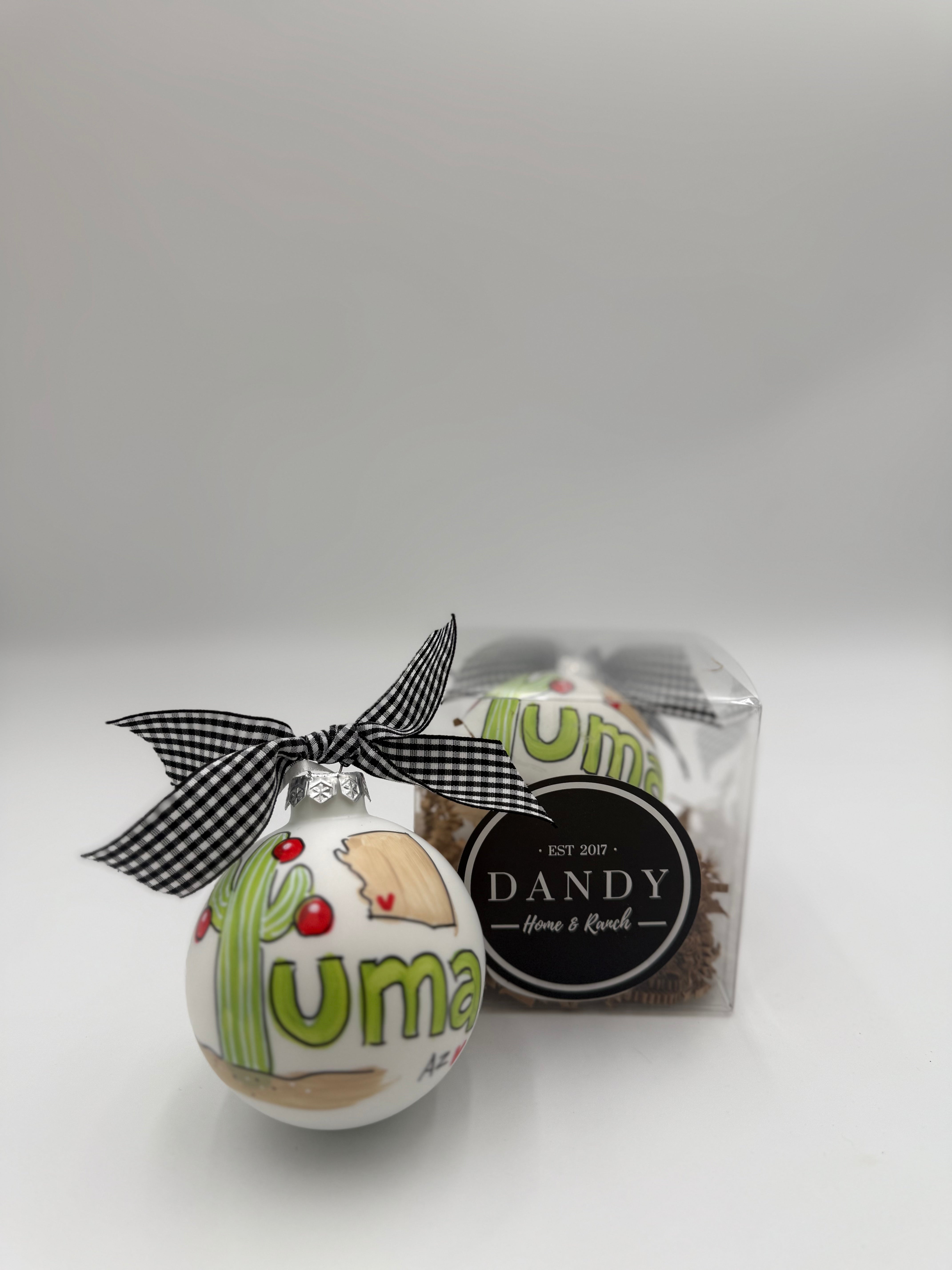 Custom Yuma Ornaments