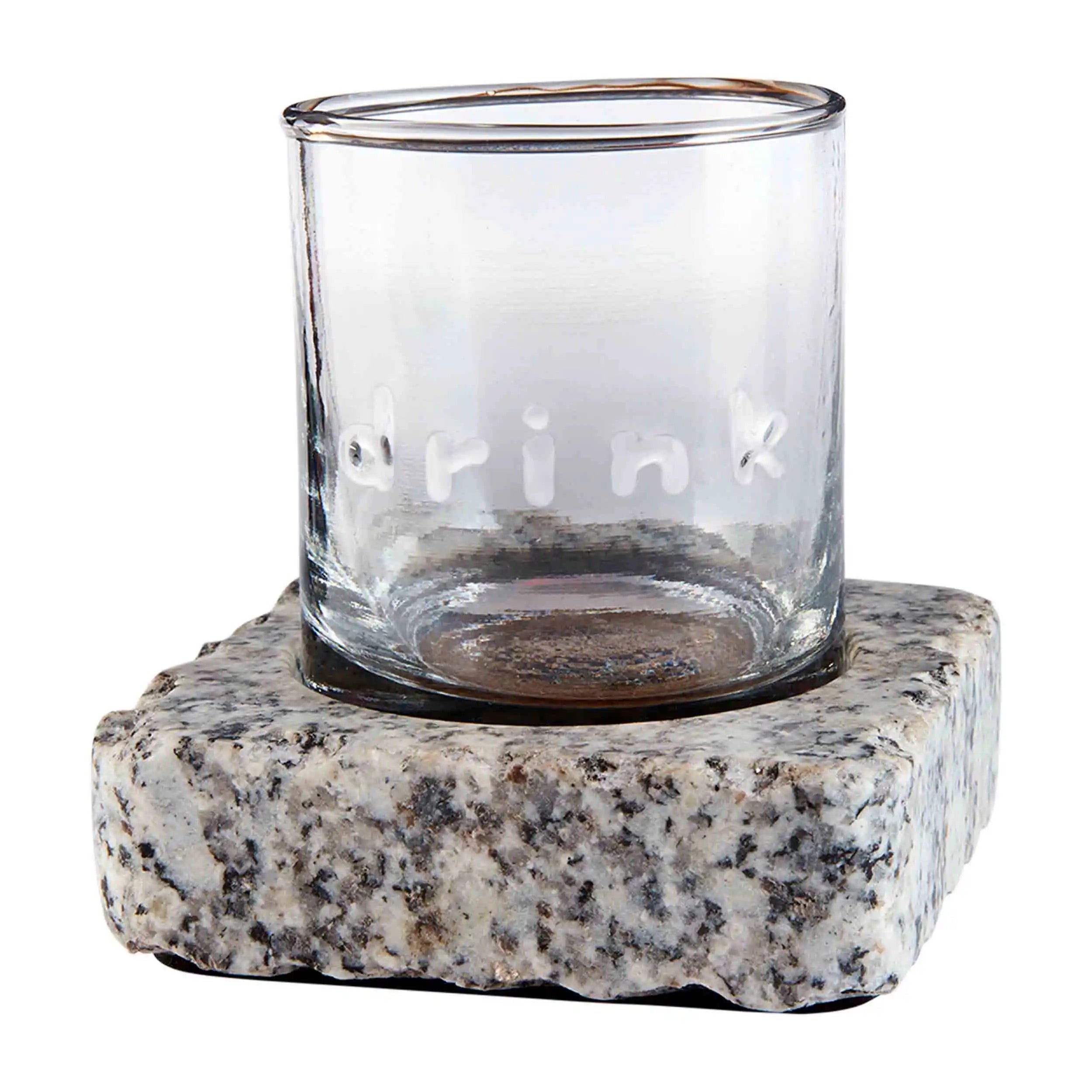 Glass Dof & Chilling Stone Set