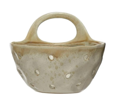 Stoneware Colander